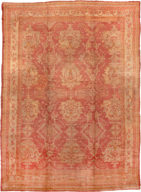 Antique Oushak Area Rug (13' x 17')
